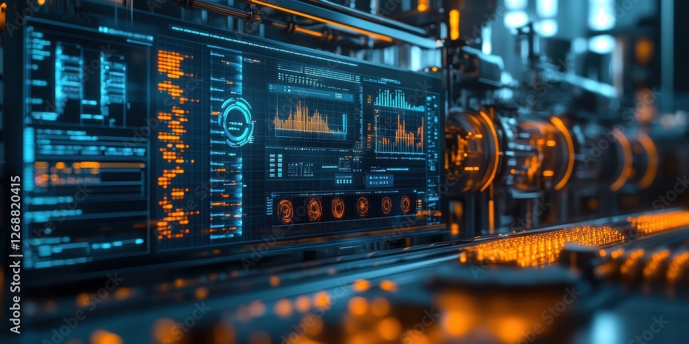 Poster optimizing manufacturing efficiency through big data analytics in industrial settings