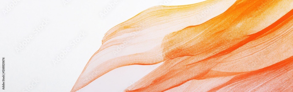 Aufkleber Minimalist pencil strokes create a smooth transition of colors emphasizing elegance and simplicity in artistic expression