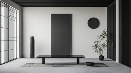 Fototapeta premium Minimalist 3D painting texture with a monochromatic theme, showcasing simplicity and craftsmanship --chaos 20 --ar 16:9 --quality 2 --v 6.1 Job ID: 2ecf5878-20bb-4b93-9d99-3782619e9be4