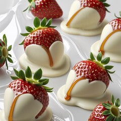 yogurt with strawberries