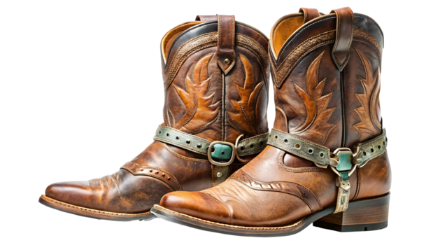 Yellow rain rubber boots in the garden with green grass. Spring background banner for gardening work or nature activities. Copy space for the text