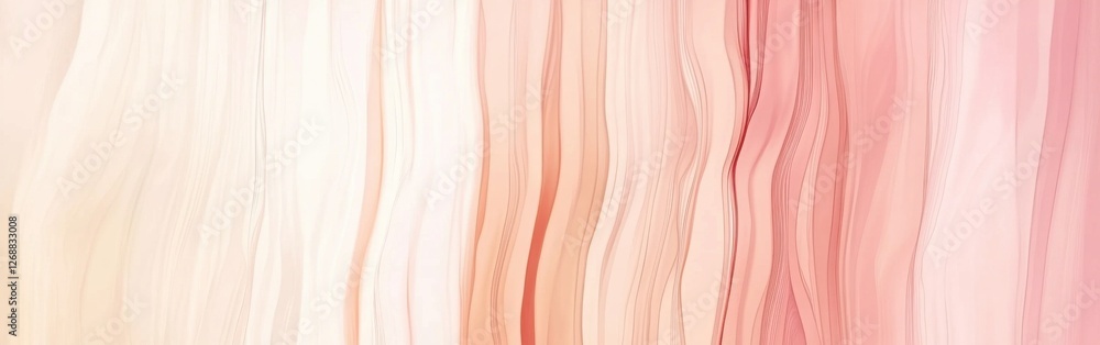 Aufkleber Stylized minimalist gradient of pastel pencil strokes creating a serene visual experience with soft hues and subtle transitions