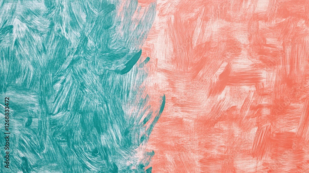 Aufkleber Minimalist pencil strokes create a soft and inviting background with contrasting colors blending harmoniously