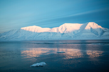 landscape in Svalbard, Spitzbergen