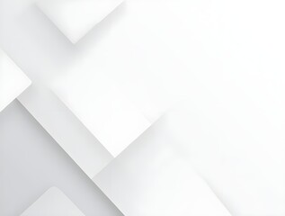 Abstract white monochrome vector background, for design brochure, website, flyer. Geometric white wallpaper for certificate, presentation, landing page. Generative ai
