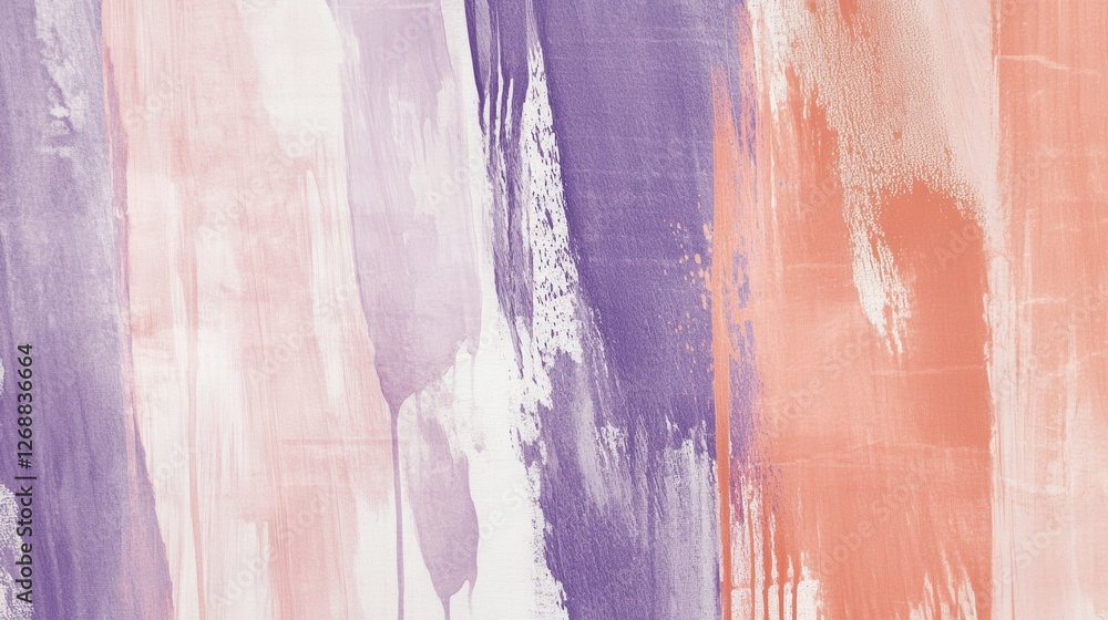 Poster Abstract pencil strokes create a captivating composition with textures and colors in a modern artistic style