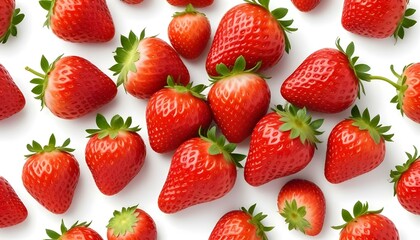 Strawberry isolated on white background