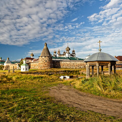 Solovki, Russia. Solovetsky Monastery. Nature of Solovetsky Islands. Travel and tourism....