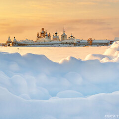 Solovki, Russia. Solovetsky Monastery. Nature of Solovetsky Islands. Travel and tourism....
