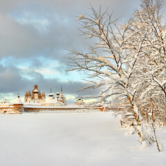 Solovki, Russia. Solovetsky Monastery. Nature of Solovetsky Islands. Travel and tourism....