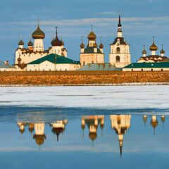 Solovki, Russia. Solovetsky Monastery. Nature of Solovetsky Islands. Travel and tourism....