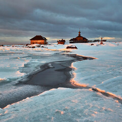 Solovki, Russia. Solovetsky Monastery. Nature of Solovetsky Islands. Travel and tourism....