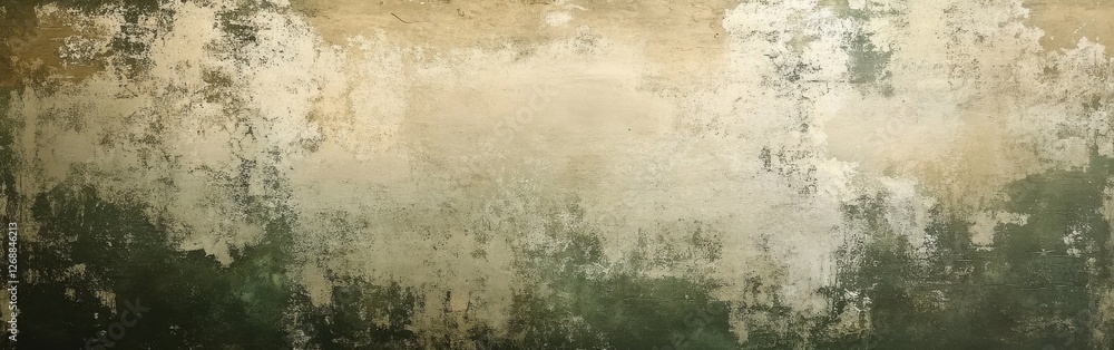 Leinwandbilder distressed metallic design featuring an olive green texture with intricate patterns and varying shad