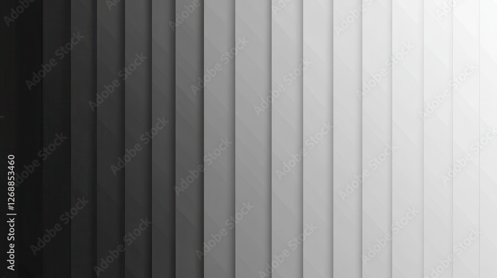 Poster Gradient background showcasing a smooth transition from dark to light gray tones creating a minimalist aesthetic ideal for digital designs