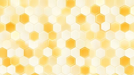 A vibrant and bright background featuring a honeycomb pattern. The soft yellow hues create a warm, inviting atmosphere, perfect for enhancing any design project.