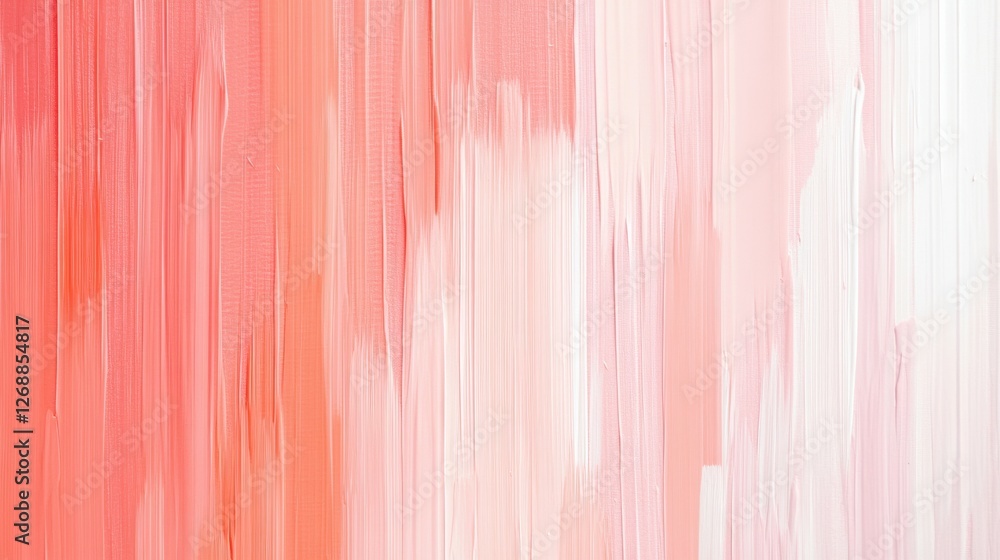 Aufkleber soft pastel gradient with minimalist pencil strokes creating a soothing abstract artwork in gentle h