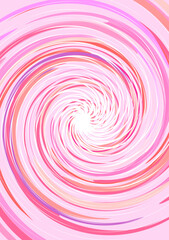 The background image is in pink tones, using shapes to arrange. Composition with gradation used for graphics
