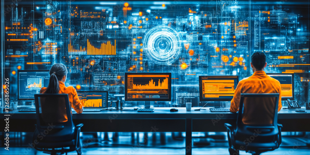 Poster advanced technology integration enhances operational efficiency in sales processes with innovative t