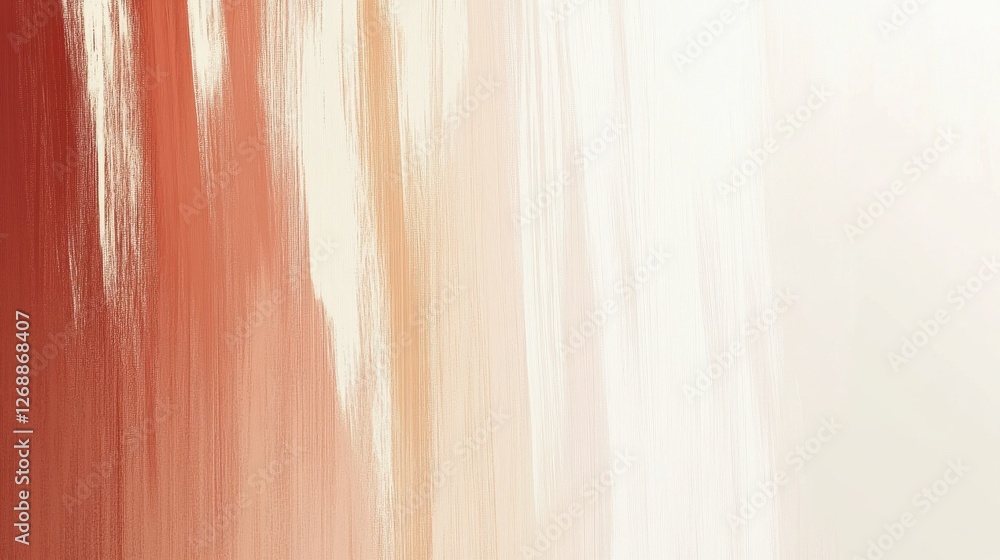 Poster Elegant gradient of pencil strokes transitioning from light to dark with warm tones