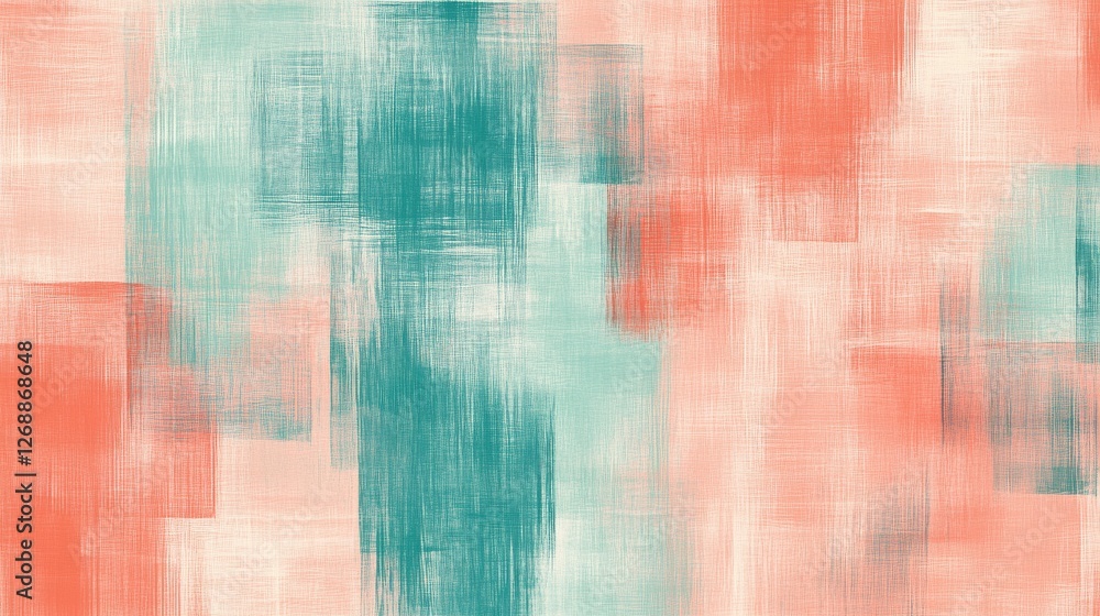 Fototapete Intricate pencil strokes create a mesmerizing abstract composition with soft color blends and textured patterns