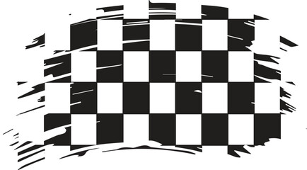 NASCAR Checkered Flag racing grunge brush texture effect finish line flag eps vector file and jpg image file