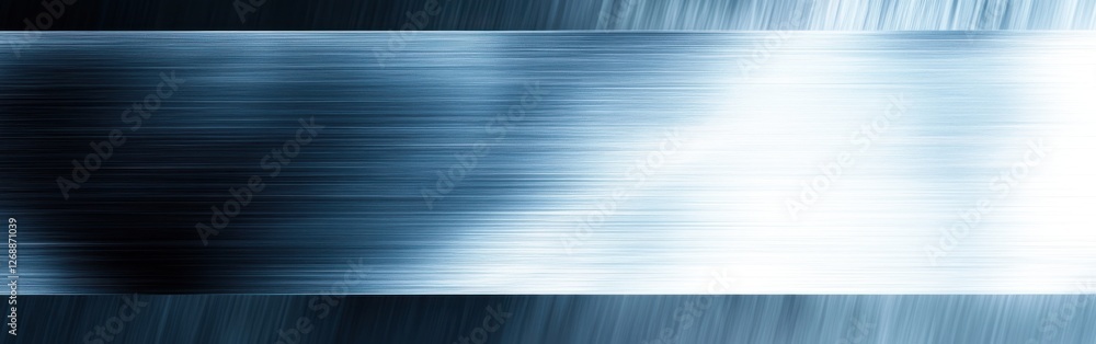 Leinwandbilder textured metal surface with a smooth gradient of colors reflecting light in an industrial setting