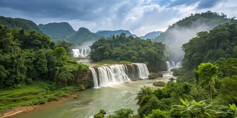 Enchanted Paradise: The Cascading Symphony of Waterfall Wonders