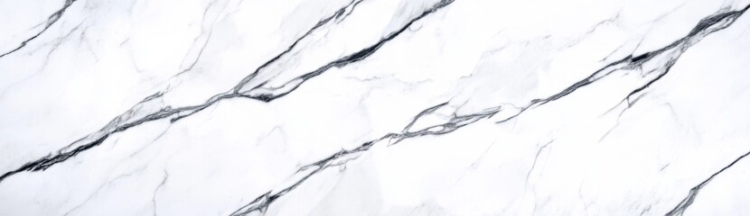 Obraz premium White marble texture background, diagonal veins, design element
