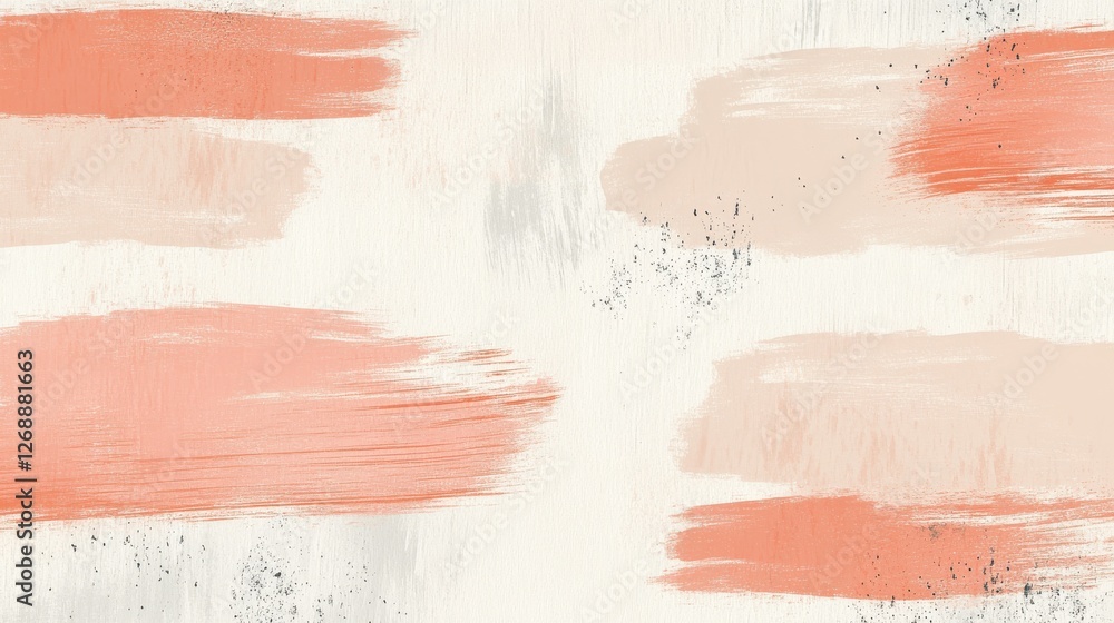 Poster subtle pencil strokes and pastel beige patterns create a serene and artistic background for various 