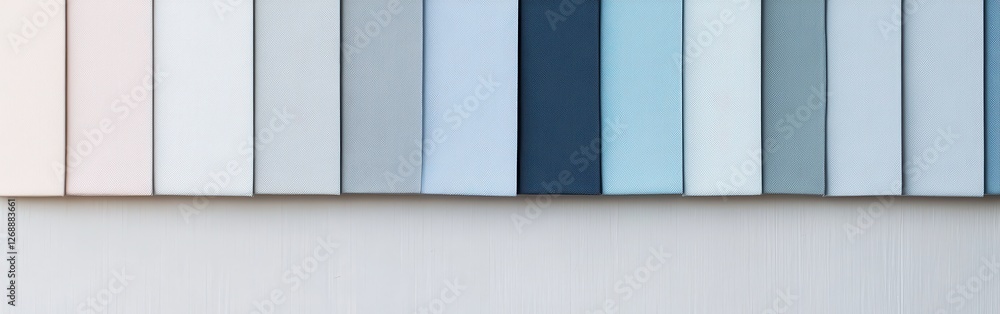 Aufkleber minimalist gradient design featuring soft color transitions on a textured wall in a modern interior 