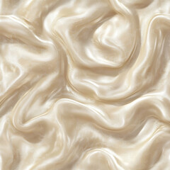 Obraz premium Smooth, flowing white fabric texture background