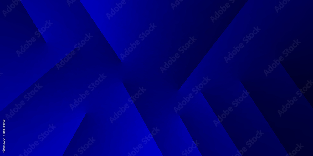 Poster abstract blue background with lines. blue color abstract modern luxury background for design. geomet