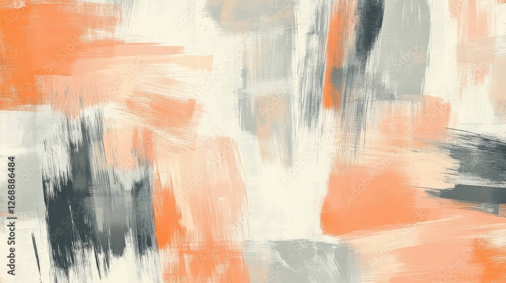 Aufkleber abstract pencil strokes create dynamic patterns and vibrant textures in a contemporary artwork