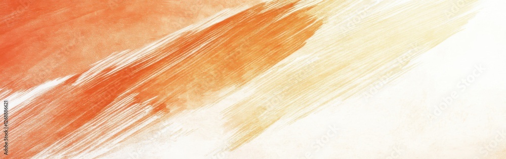 Leinwandbilder Gradient of abstract pencil strokes in warm tones creating a dynamic texture suitable for background use