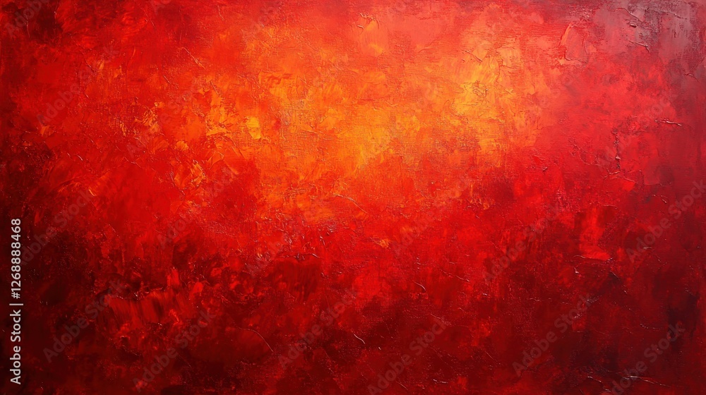 Fototapete vibrant crimson red textured background with warm undertones creating an expressive visual depth