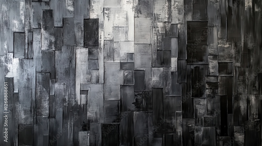 Poster Textured charcoal gray background with varied patterns and tones for creative design and artistic inspiration