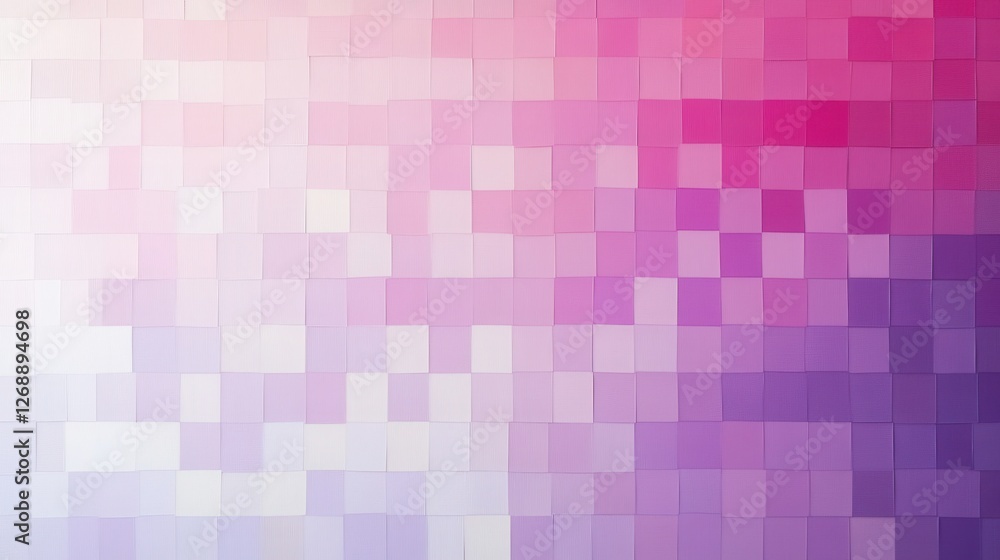 Poster Soft gradient background transitioning from muted pink to pastel shades creates a serene and calming atmosphere for various design projects