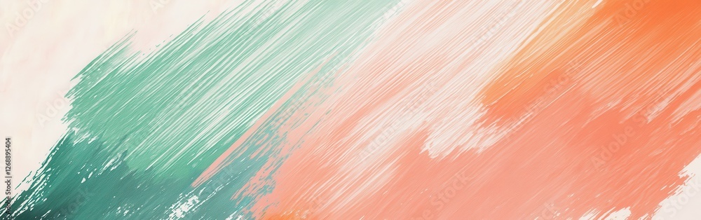 Poster minimalist pencil strokes create a soft gradient blending colors in an artistic expression of form a