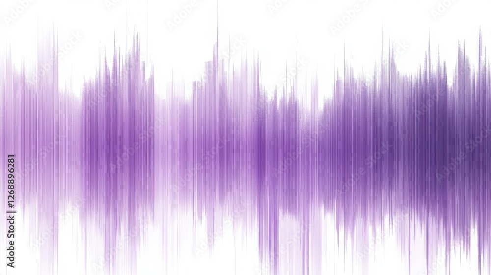 Poster Soft pastel gradient pencil strokes create a calming visual experience with hints of purple and pink tones in an abstract pattern