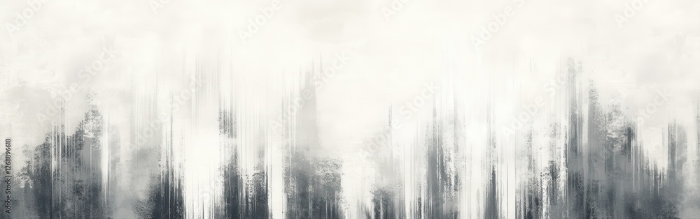 Aufkleber elegant gray abstract artwork with soft pencil strokes creating a tranquil atmosphere ideal for mode