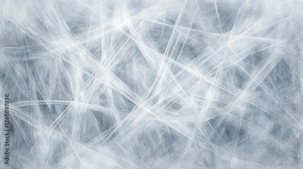 Aufkleber abstract composition of pencil strokes in pastel gray creates a textured and ethereal background for