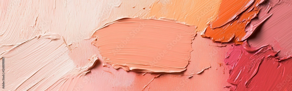 Aufkleber textured background in gradient shades showcasing soft pinks, oranges, and peaches enhancing visual 