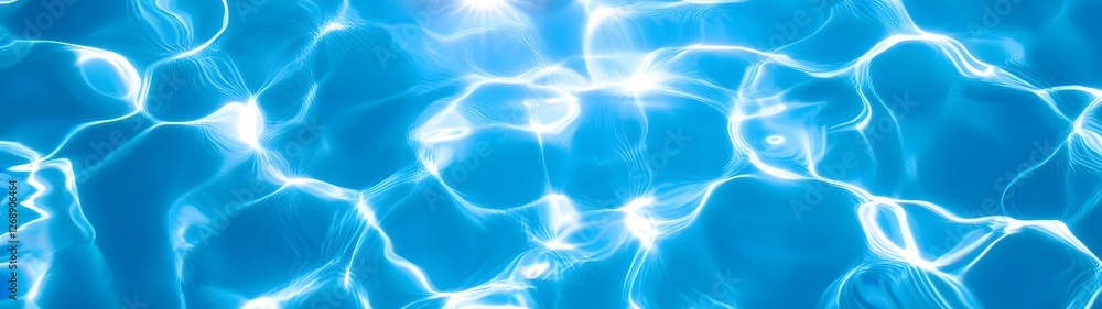 Poster captivating liquid landscapes mesmerizing ripples and shimmering reflections in a serene ethereal aq
