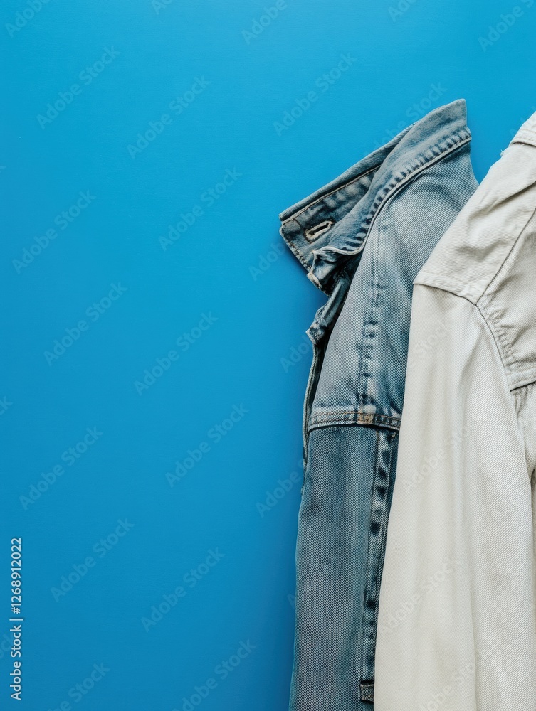 Poster compare dirty clothes with freshly laundered garments for a striking visual difference in laundry ca