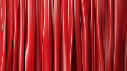 red theater curtain