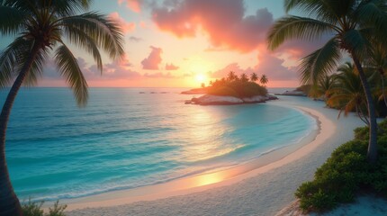 Sunset over the Lagoon