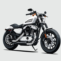 motorbike vector for graphic design