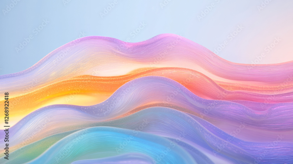 Poster a refined, high-resolution image focusing on each microscopic ridge and groove, threads of bright