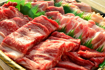 夕餉の焼肉