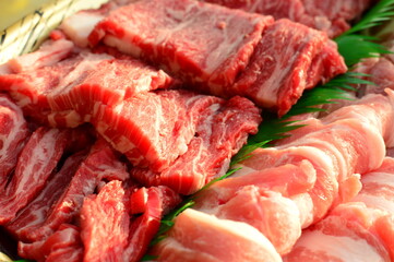 焼肉セット３種盛り